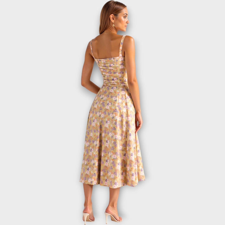 Órla – Corset Dress with Floral Print