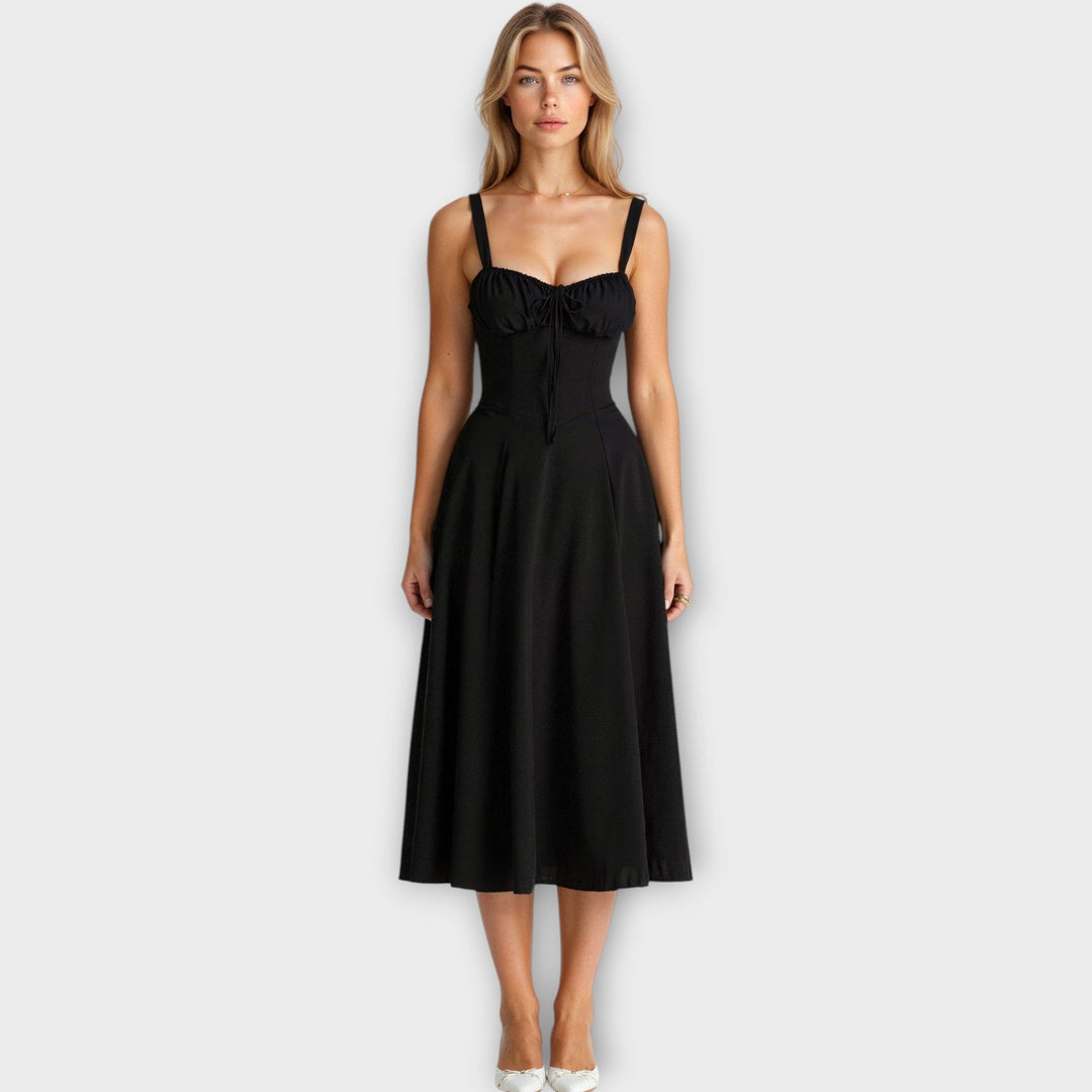 Órla – Corset Dress with Floral Print