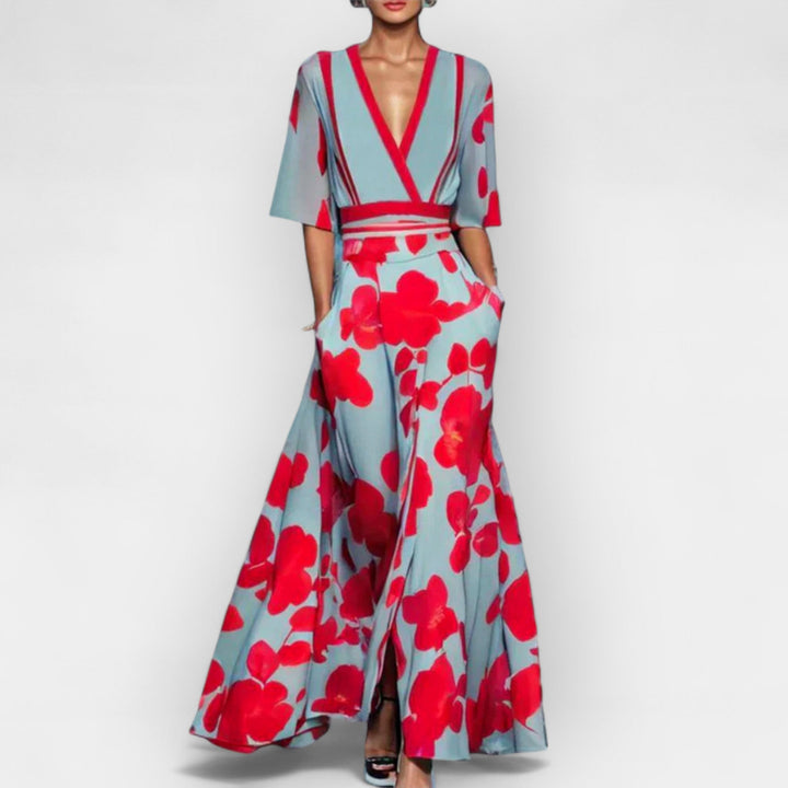 Fionnuala – Floral Maxi Dress