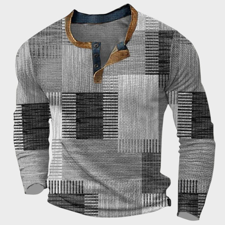 Niels – Elegant Sweater with Buttons