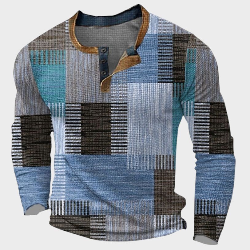 Niels – Elegant Sweater with Buttons