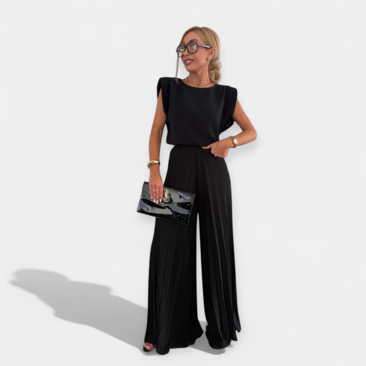 Aisling – Summer Set with Top and Trousers