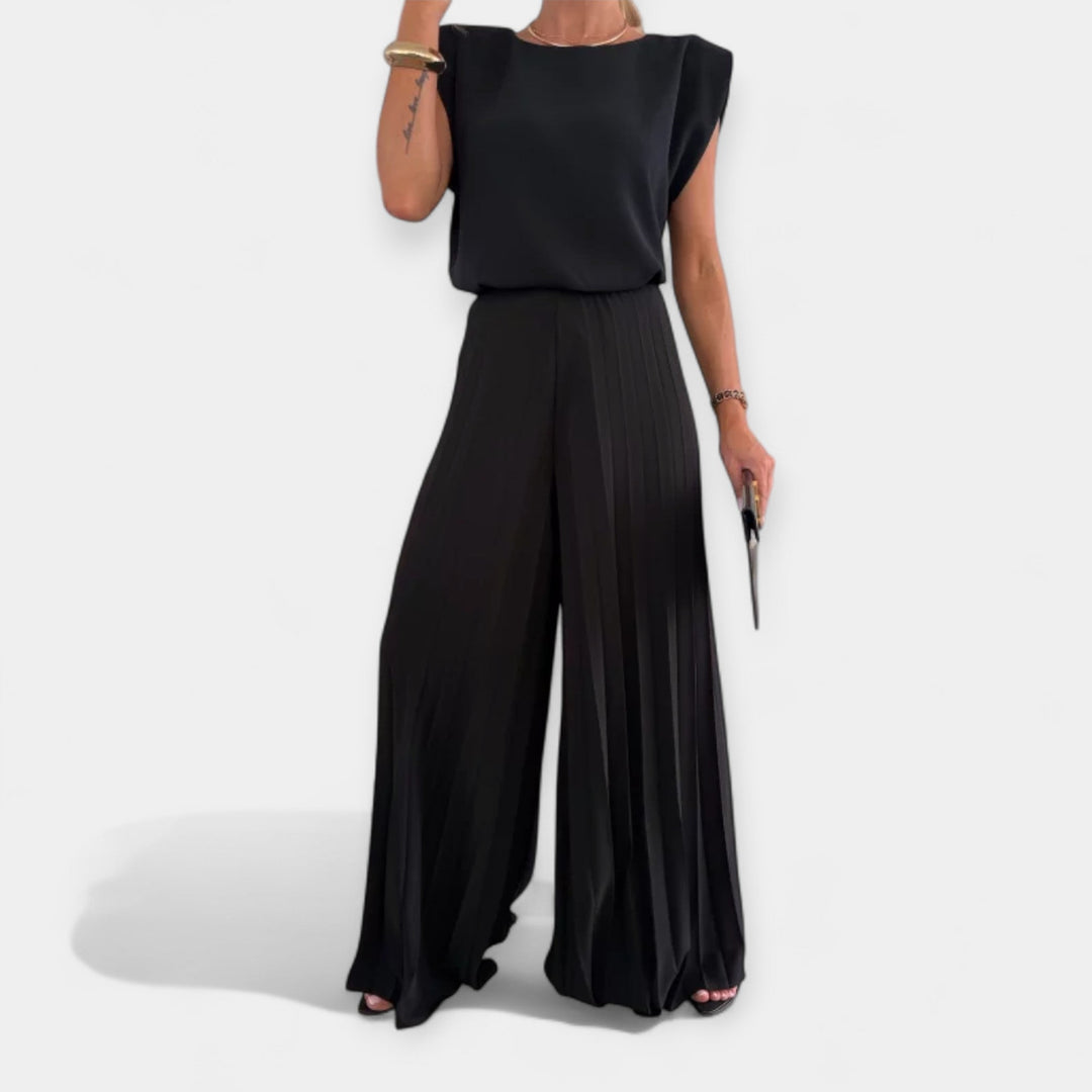 Aisling – Summer Set with Top and Trousers