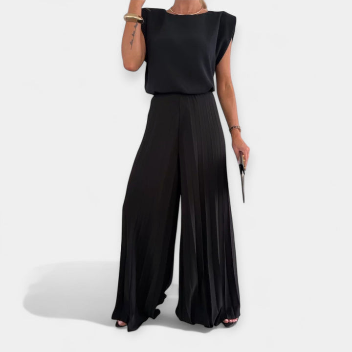 Aisling – Summer Set with Top and Trousers