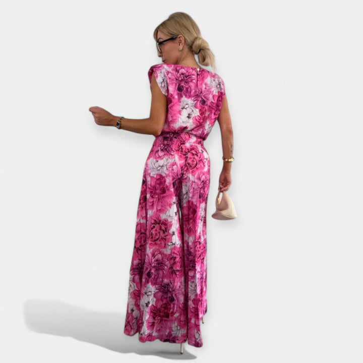 Aisling – Summer Set with Top and Trousers