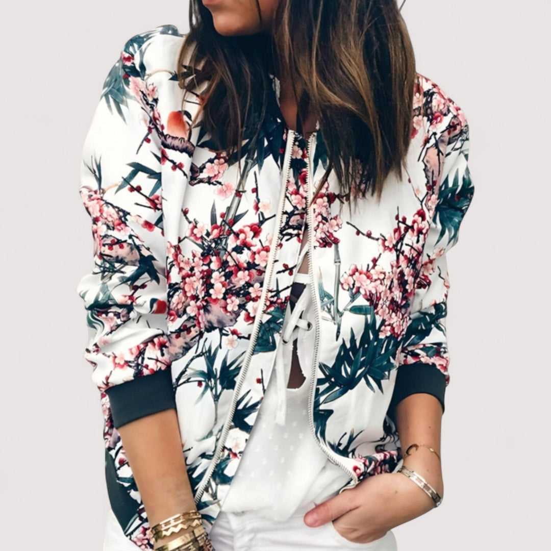 Lidia – Stylish Bomber Jacket
