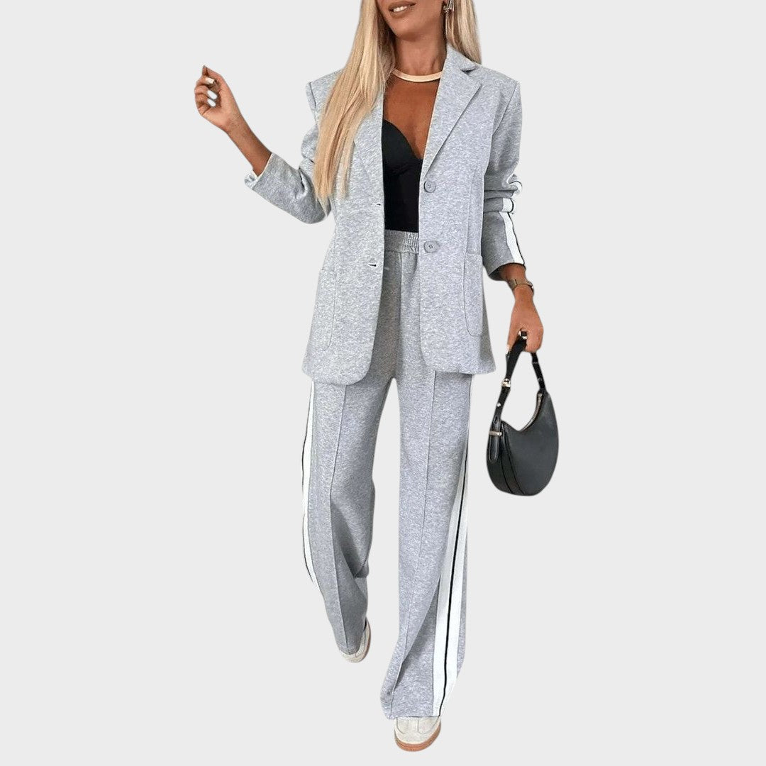 Veronika – Striped Loungewear Set
