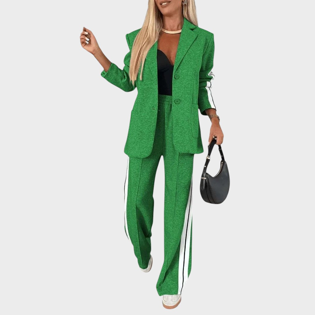 Veronika – Striped Loungewear Set