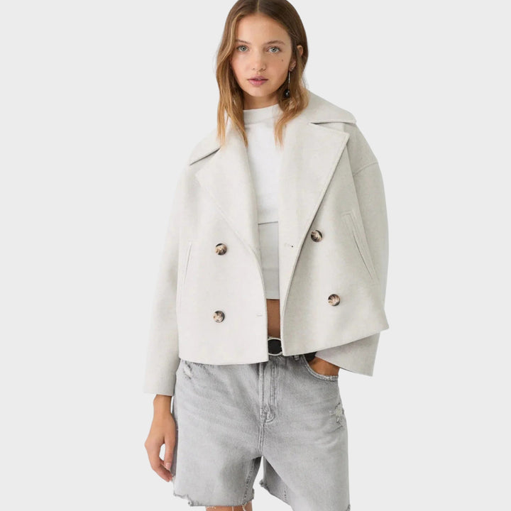 Fiona – Short Double-Breasted Jacket