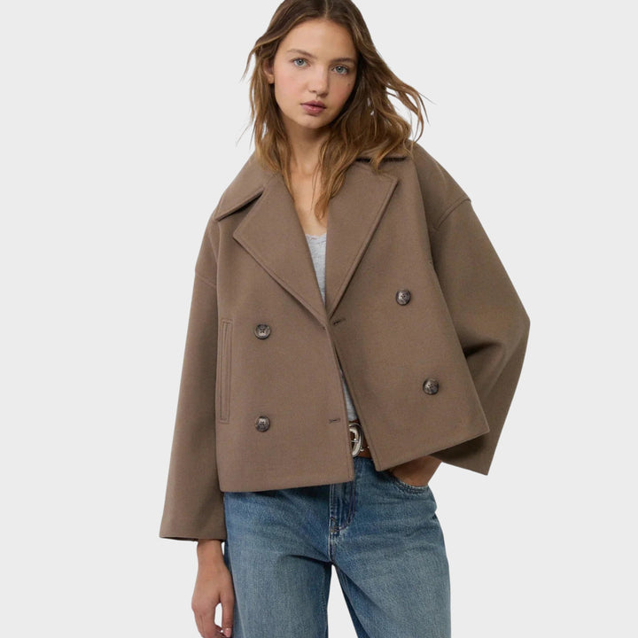 Fiona – Short Double-Breasted Jacket