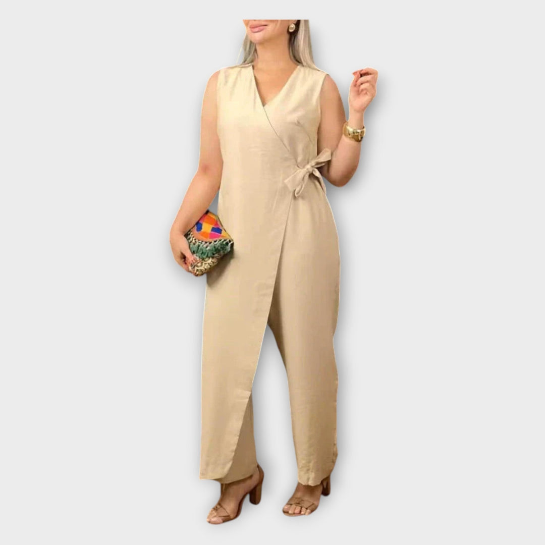 Úna – Belted Jumpsuit