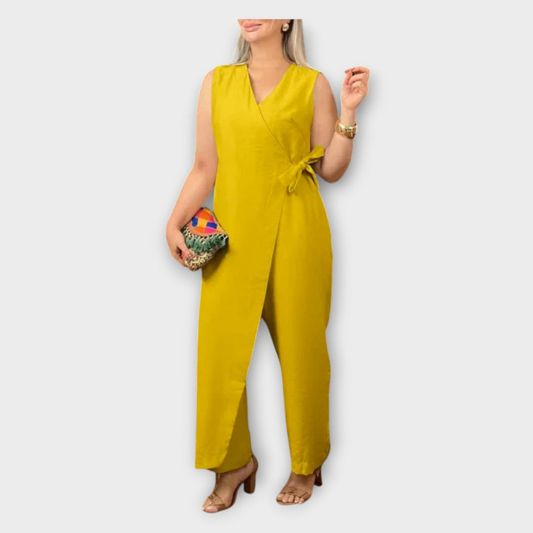 Úna – Belted Jumpsuit