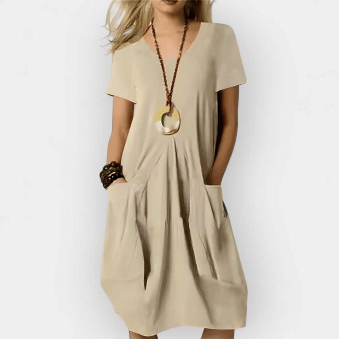 Orlaith – Linen-Cotton Dress