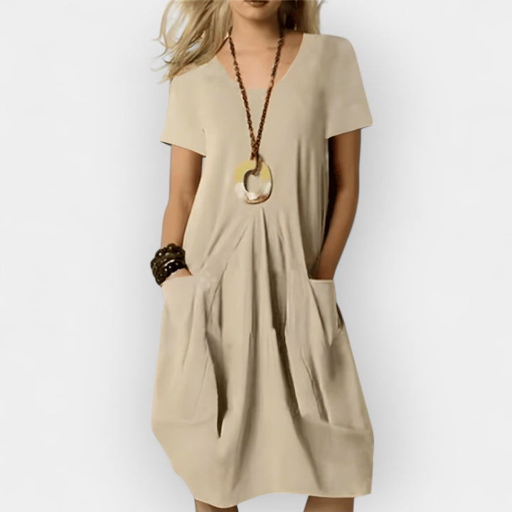 Orlaith – Linen-Cotton Dress