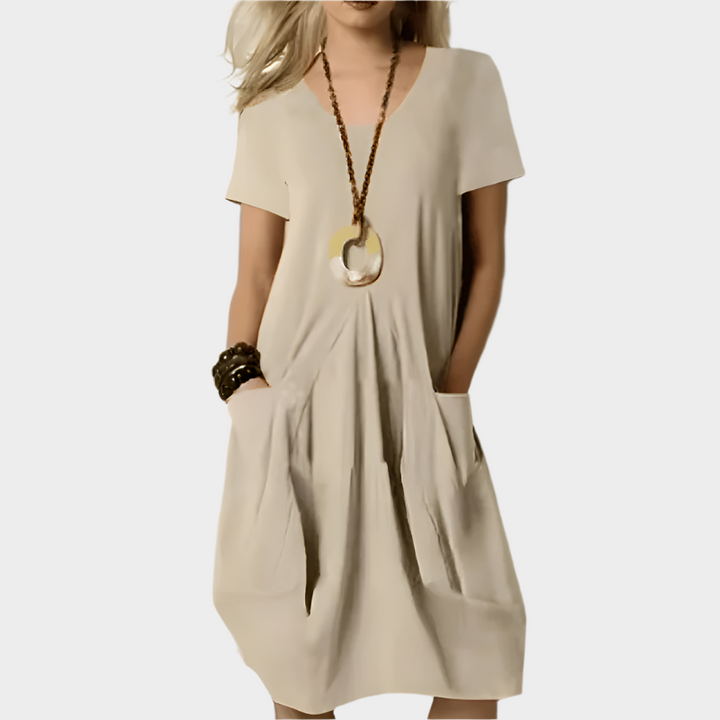 Órlaith – Elegant Waist-Accentuating Dress