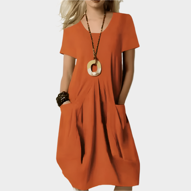 Órlaith – Elegant Waist-Accentuating Dress