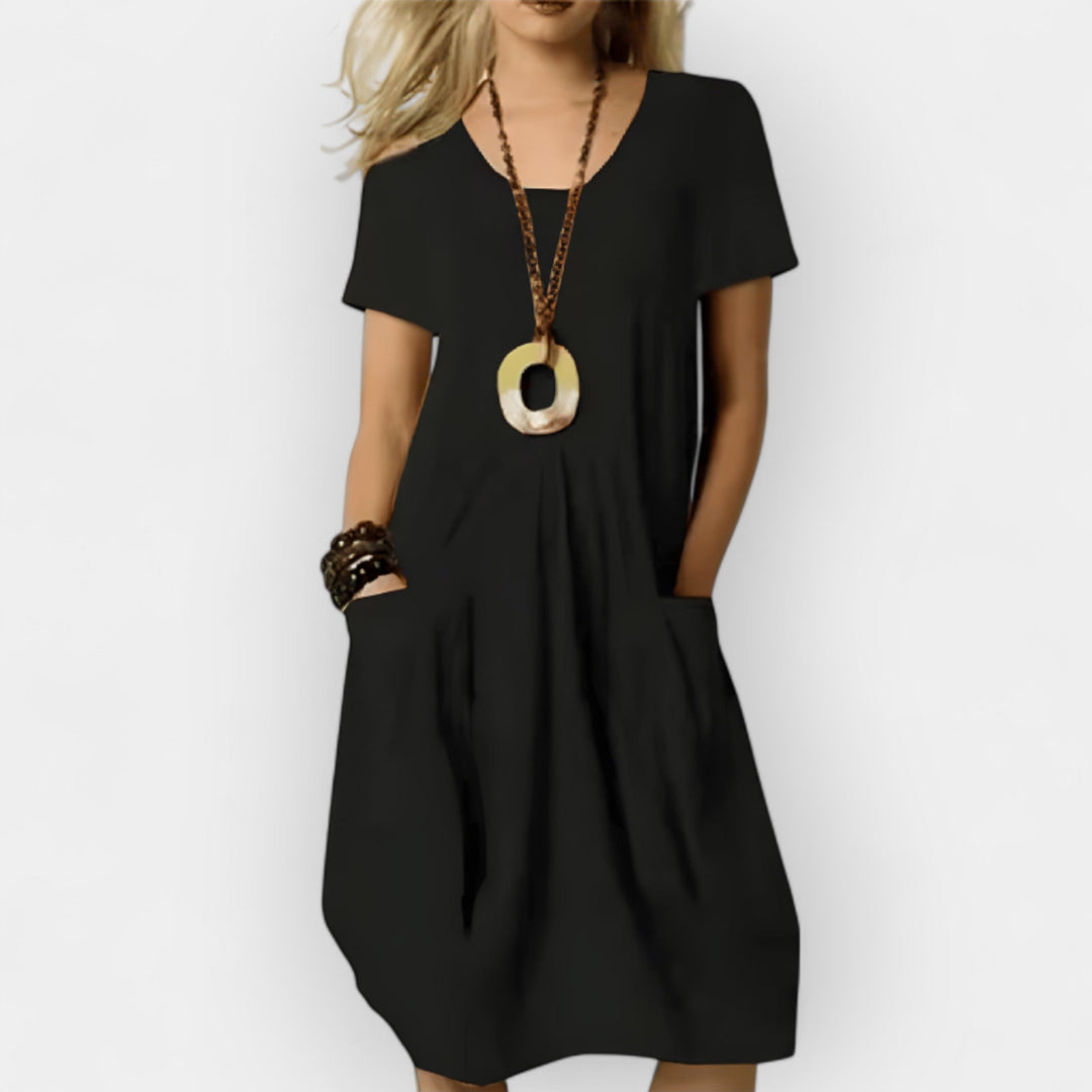 Orlaith – Linen-Cotton Dress