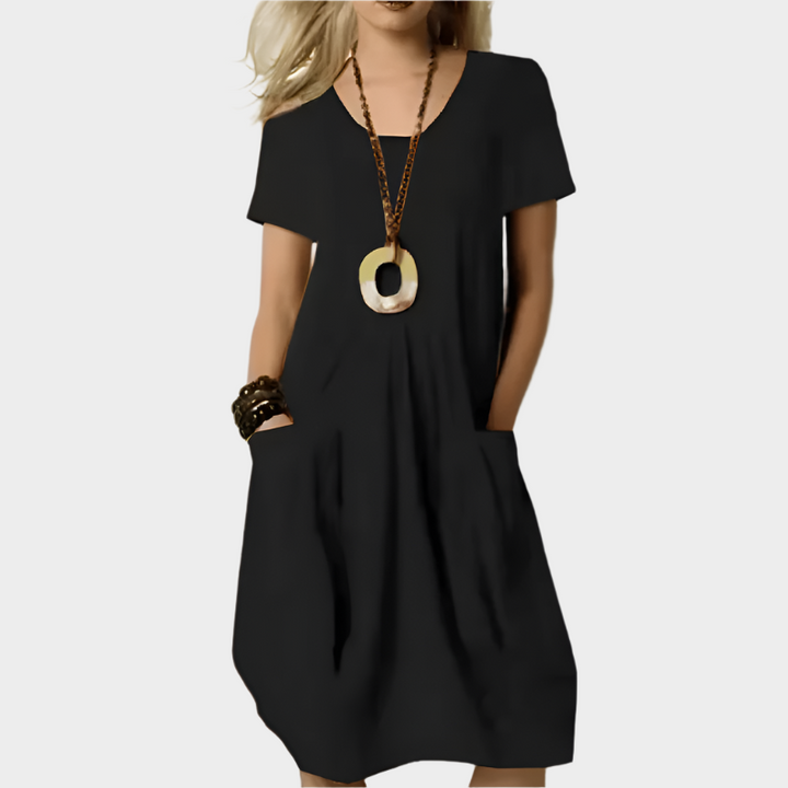Órlaith – Elegant Waist-Accentuating Dress