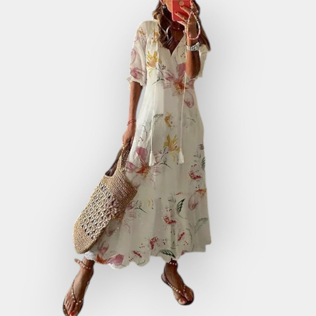 Niamh – Bohemian Maxi Dress