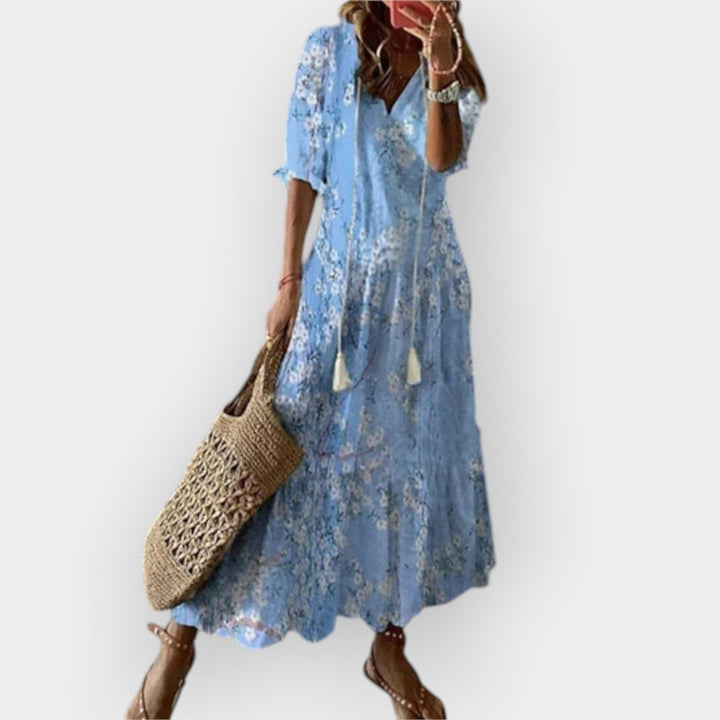Niamh – Bohemian Maxi Dress