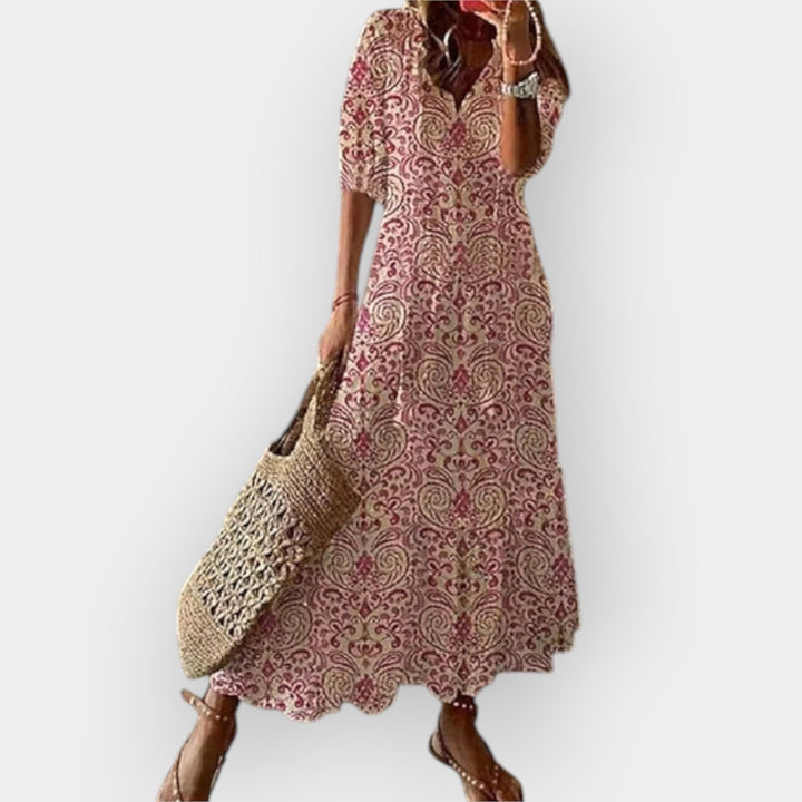 Niamh – Bohemian Maxi Dress