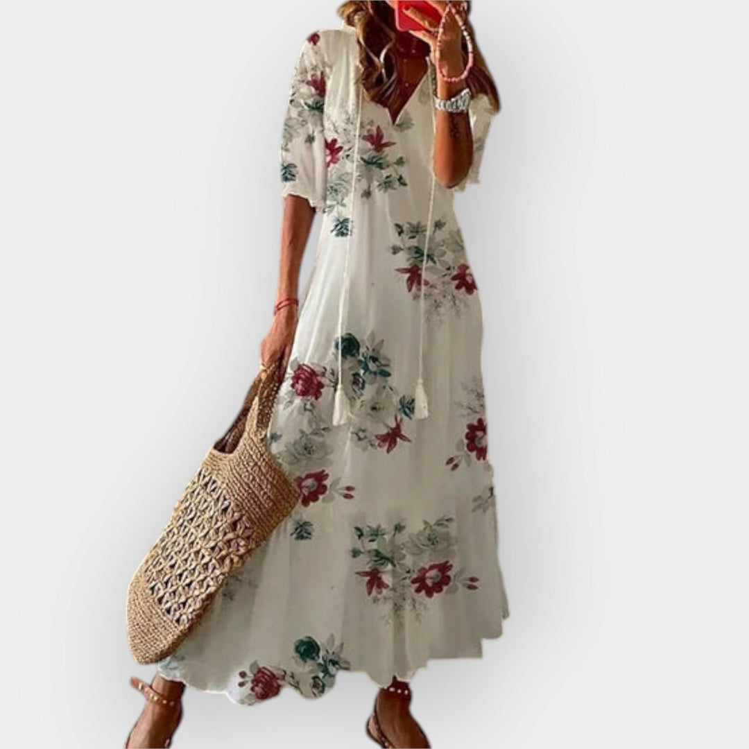 Niamh – Bohemian Maxi Dress