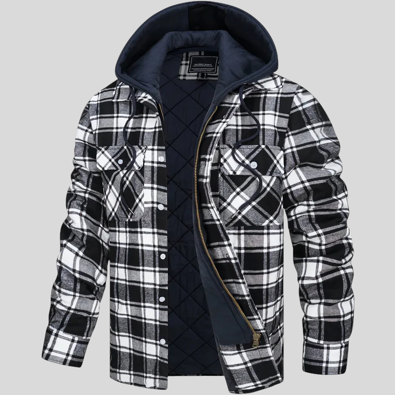 Ferdia – Checked Zip Jacket