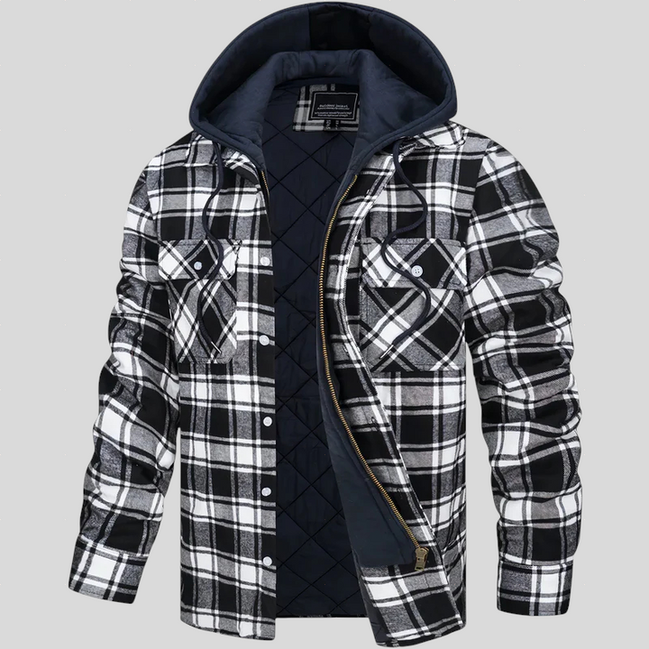 Ferdia – Checked Zip Jacket