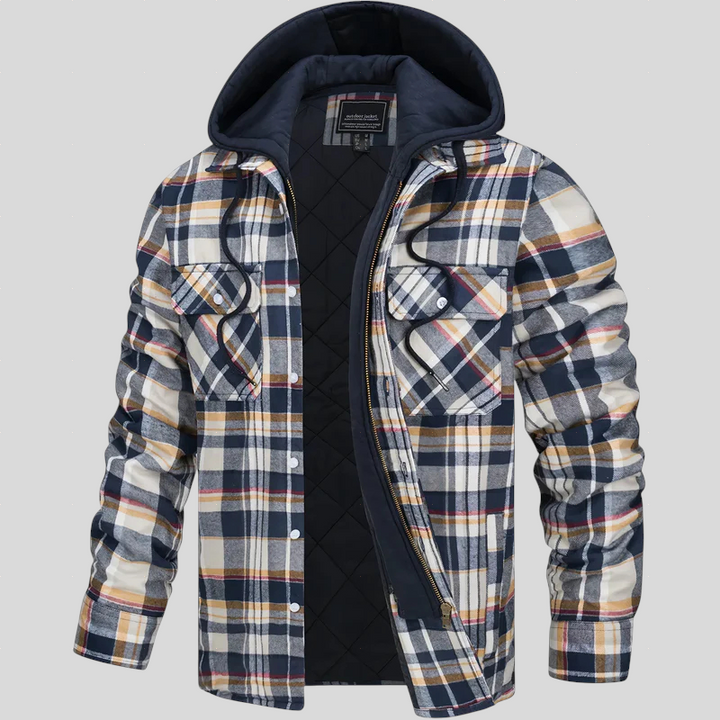 Ferdia – Checked Zip Jacket