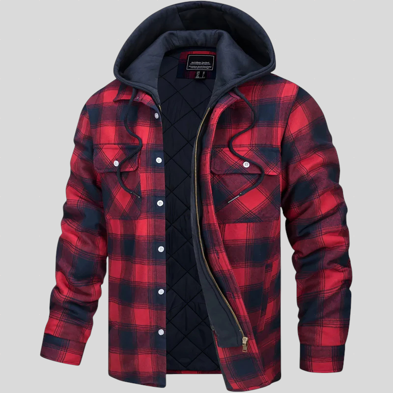 Ferdia – Checked Zip Jacket