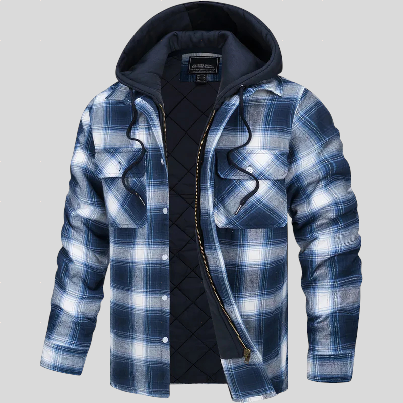 Ferdia – Checked Zip Jacket
