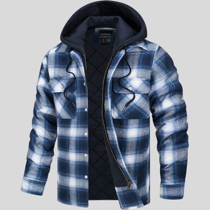 Ferdia – Checked Zip Jacket