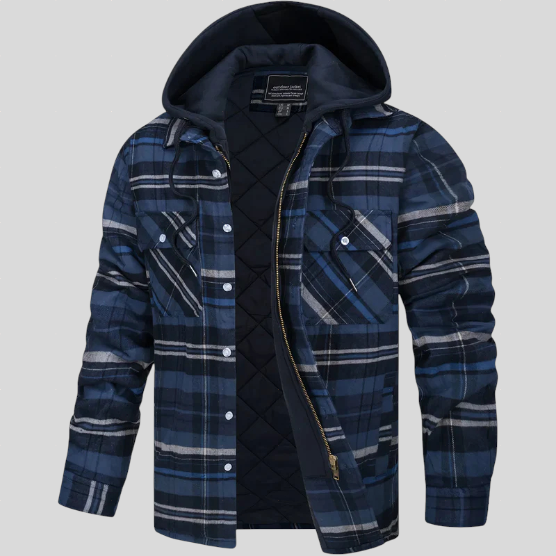 Ferdia – Checked Zip Jacket