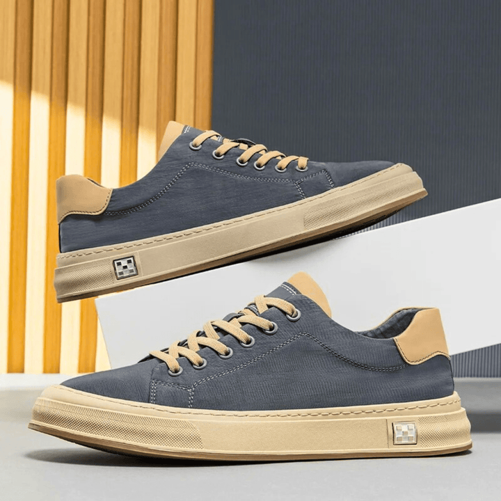 Jacob – Men's Casual Sneakers with Contrast Sole