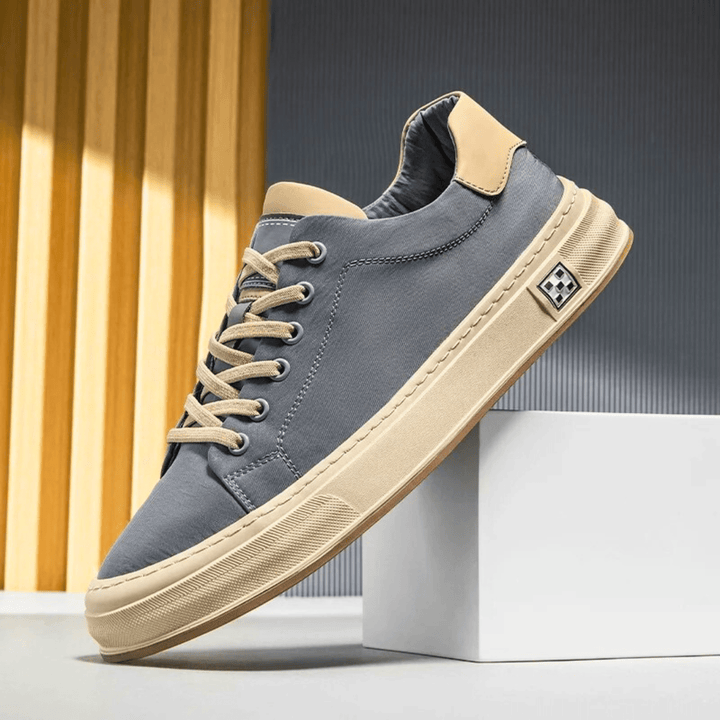 Jacob – Men's Casual Sneakers with Contrast Sole