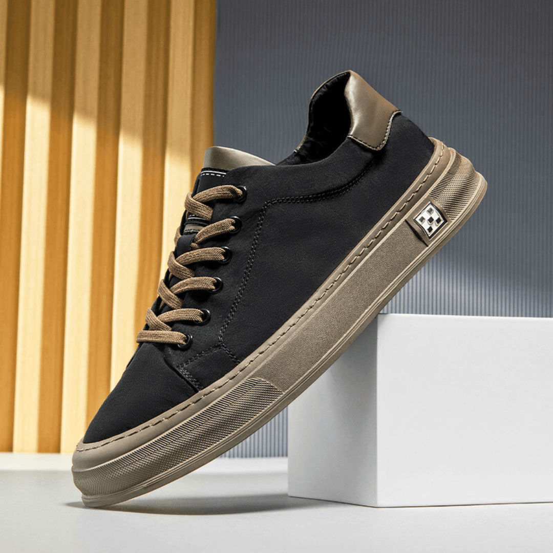 Jacob – Men's Casual Sneakers with Contrast Sole