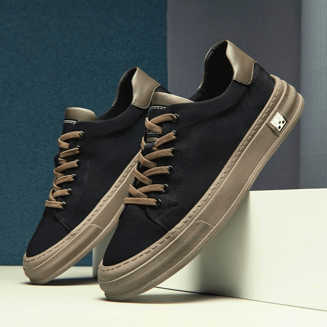 Jacob – Men's Casual Sneakers with Contrast Sole