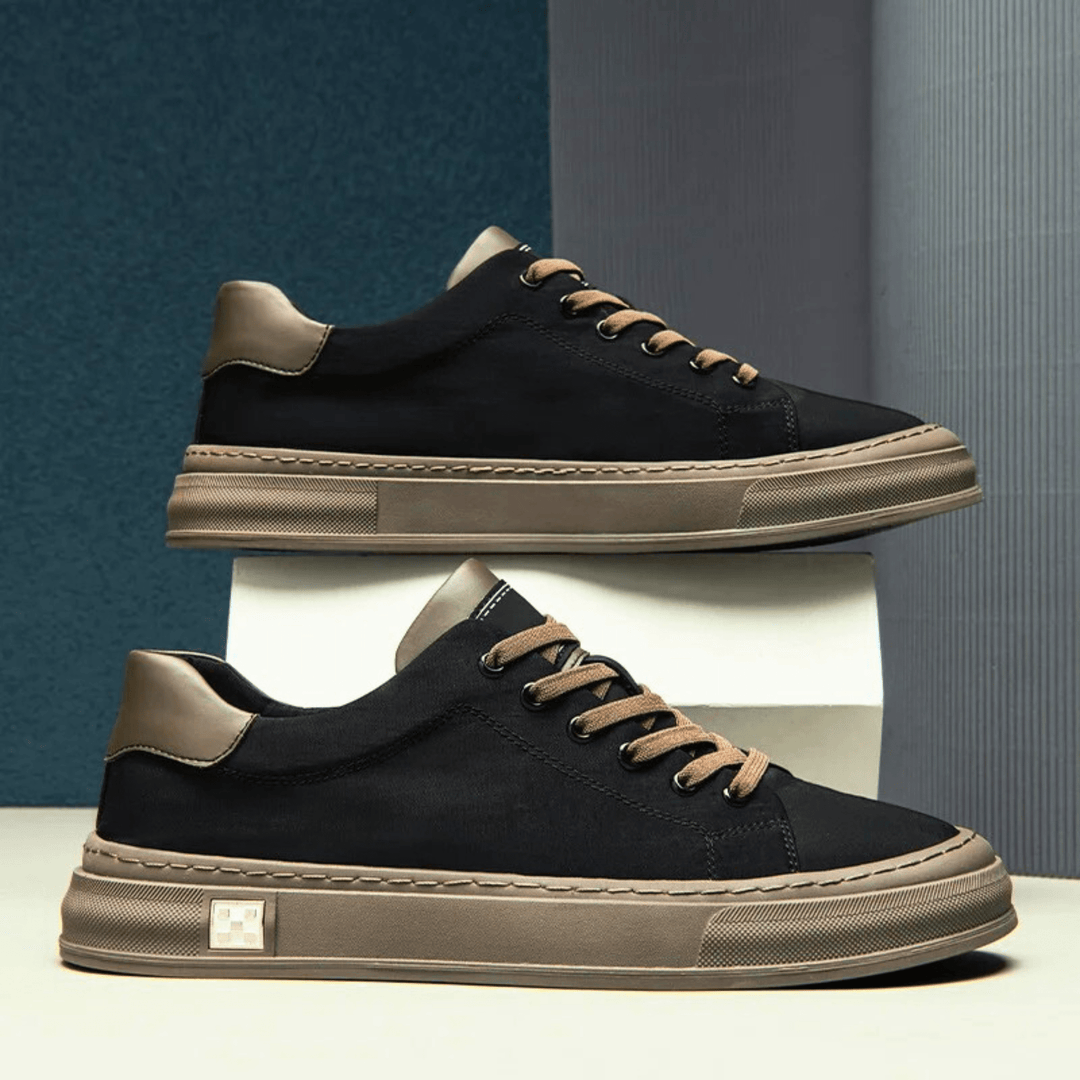 Jacob – Men's Casual Sneakers with Contrast Sole