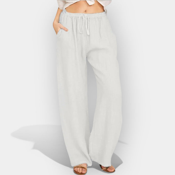 Niamh – Airy Summer Linen Trousers