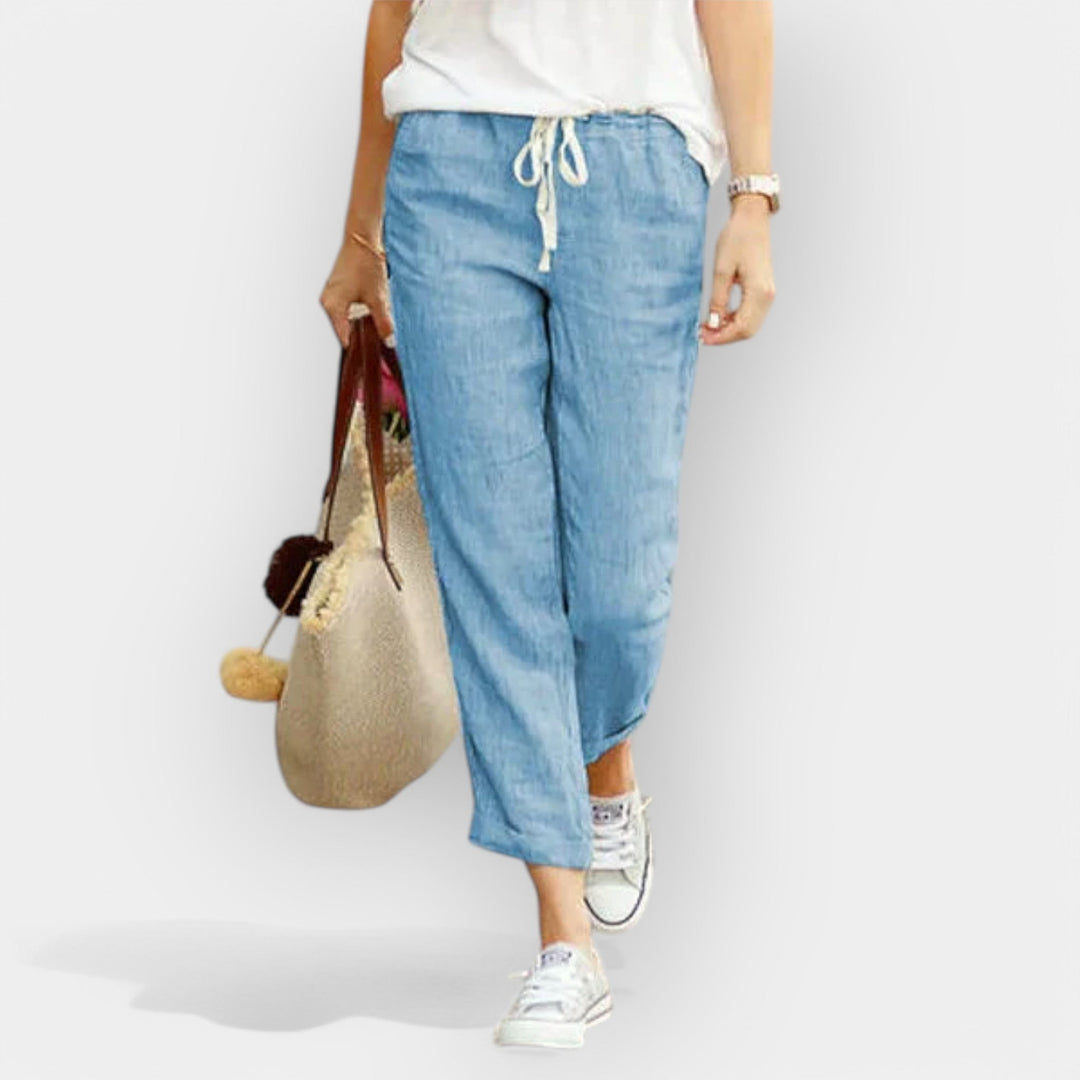 Orla – Light Cotton Trousers