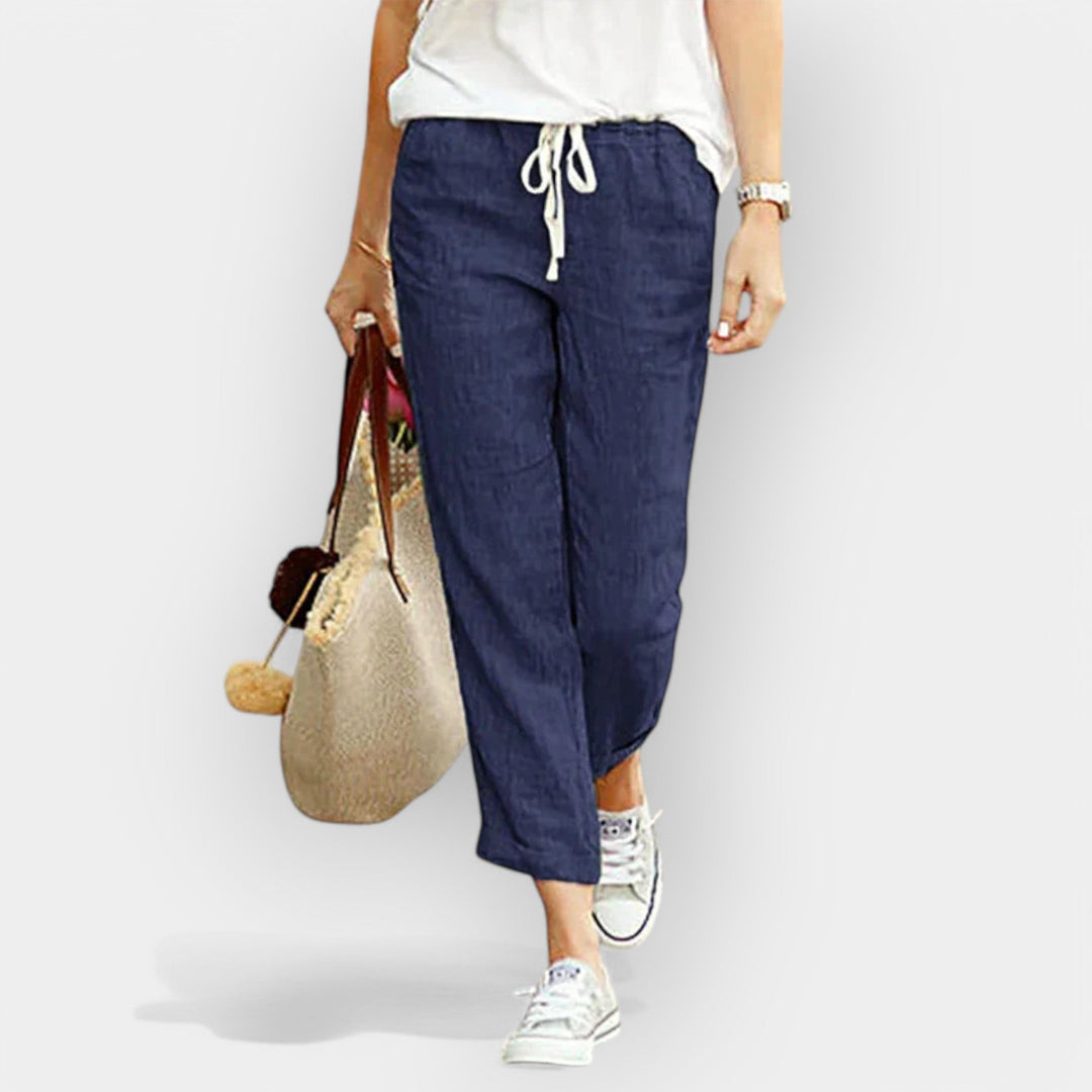 Orla – Light Cotton Trousers