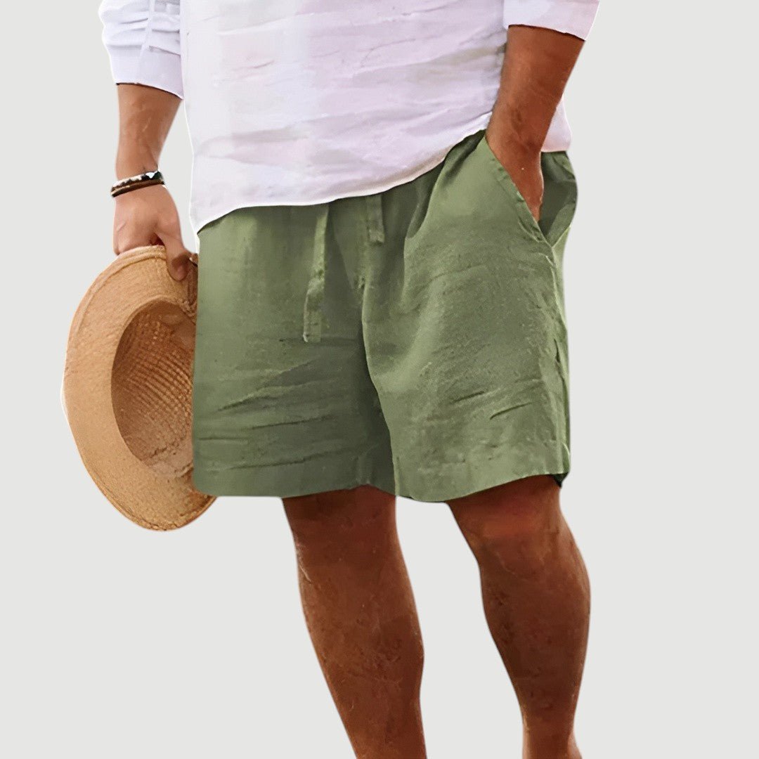 Zacharias – Handmade Linen Shorts for Summer Adventures