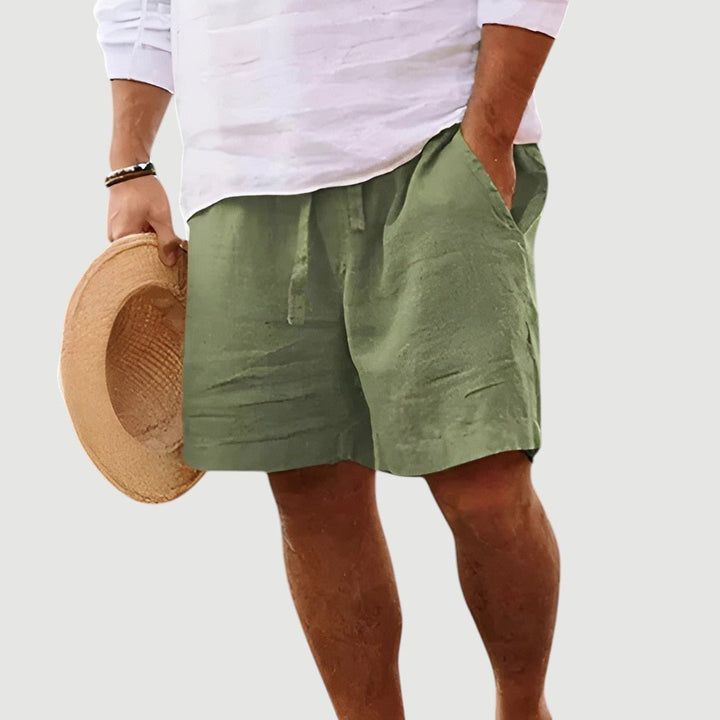 Zacharias – Handmade Linen Shorts for Summer Adventures