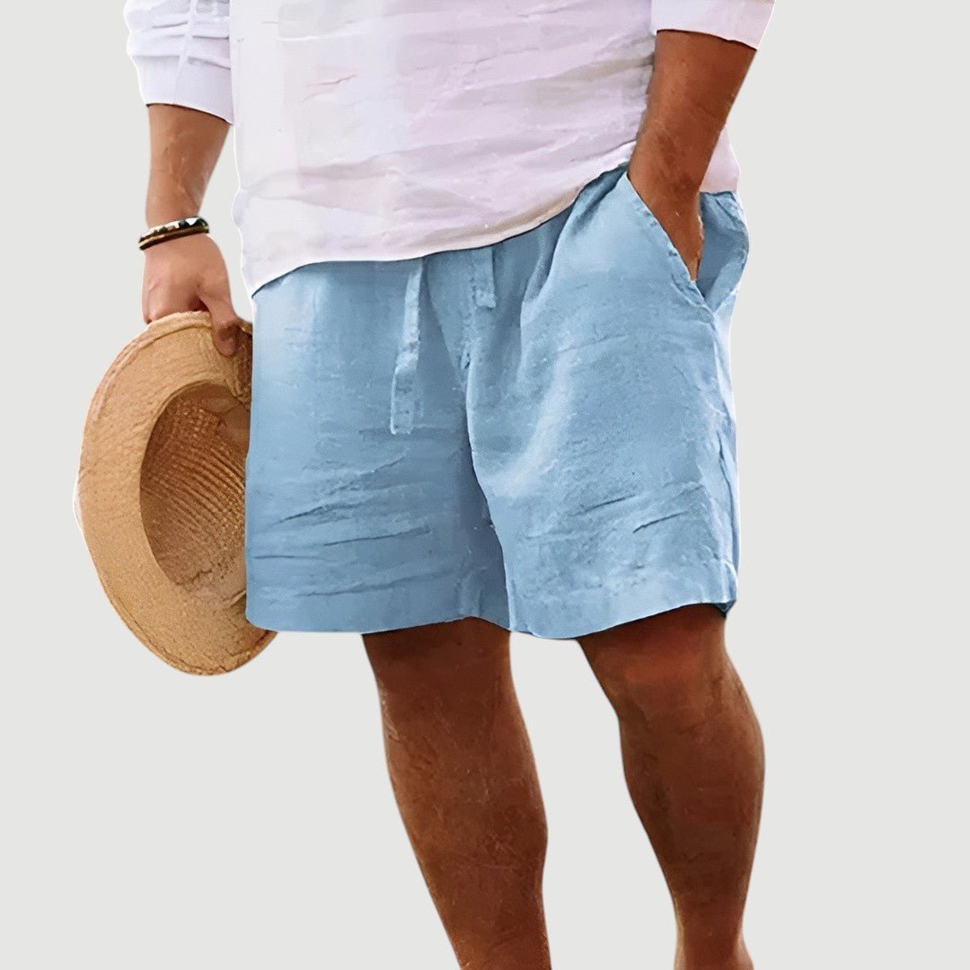 Zacharias – Handmade Linen Shorts for Summer Adventures