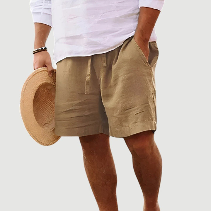 Zacharias – Handmade Linen Shorts for Summer Adventures